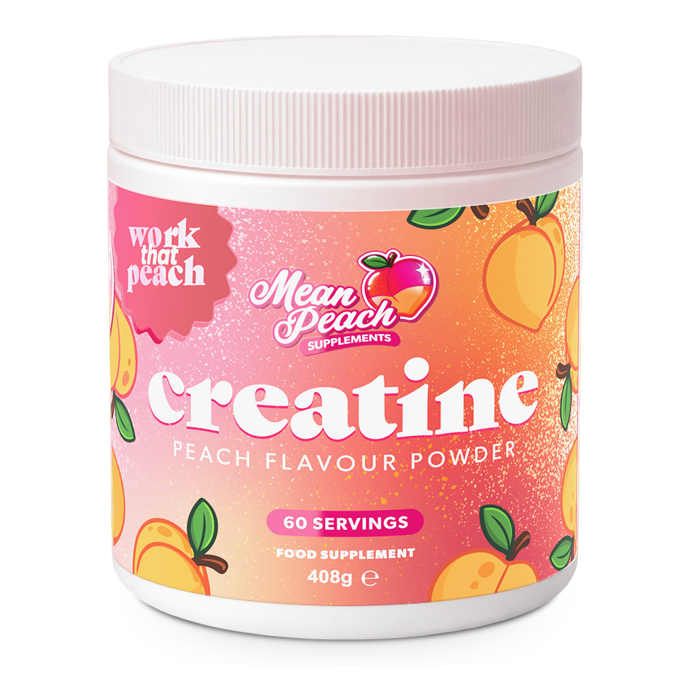 408g Peach Flavour Creatine Monohydrate Powder